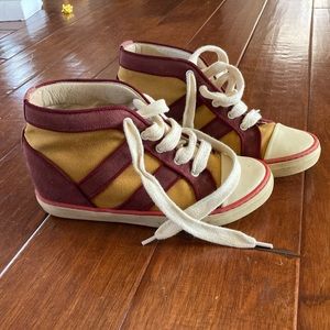 Isabel Marant Canvas Wedge Sneaker